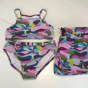 Garnet Hill kids girls swimsuit size 8 and 10
